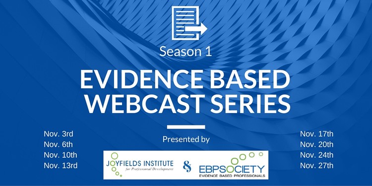 evidence based webinars joyfields